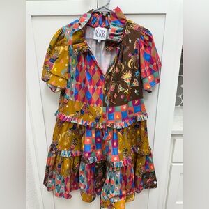 Alden Adair Colorful Patterned Dress